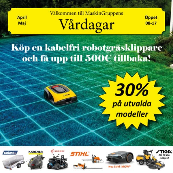 VårDagar på MaskinGruppen